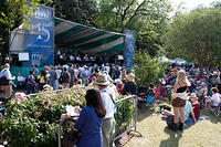 WWL-TV Jackson Square stage