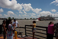 Posing on the Ferry 2