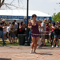 Hula Hoop girl