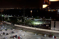 View from the Westin 11th floor lobby