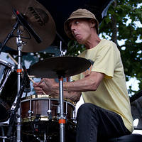 Johnny Vidacovich on drums