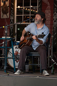 Carey Hudson on guitar