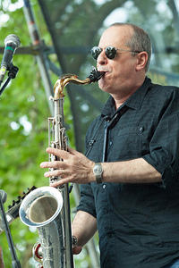 Tony Dagradi on sax