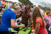 Dancing Man in the crowd