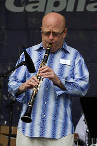 Tim Laughlin on clarinet