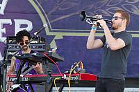 Skyler Stroup on trumpet