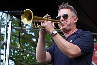 Jeremy Davenport on trumpet