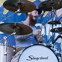Joe Lilly on Drums