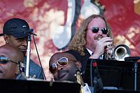 Scott Frock on trumpet