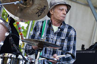 Johnny Vidacovich on drums
