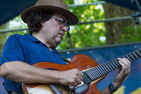 Steve Masakowski on guitar
