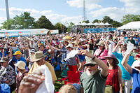 Riverfront Crowd
