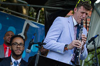 Gregory Agid on clarinet