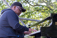 Arnett Hayes on piano