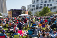 Abita Stage Crowd