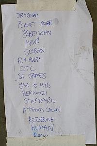 Llareggub Brass Band set list