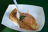 Shrimp and Alligator Sausage Cheesecake