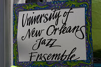 University of New Orleans Jazz Ensemble