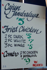 Catering Unlimited menu