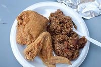 Jambalaya, Fried Chicken combo