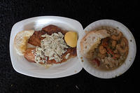 Trout with Gumbo combo
