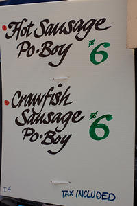 Vaucresson Sausage Co. menu