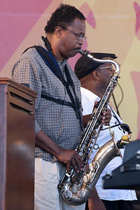 Tim Green on sax