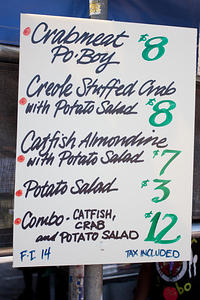 Stuf Hapn Event Catering menu