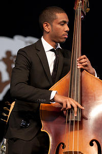 Joshua Crumbly on bass