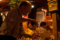 waiter at Cafe Degas