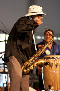 Sonny Rollins on sax