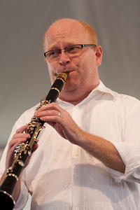 Tim Laughlin on clarinet