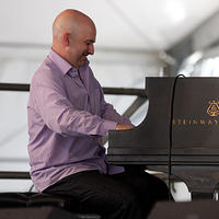 Peter Martin on piano