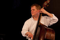Jason Stewart on bass