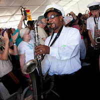 Cedric Wiley on sax