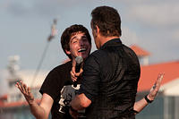 Bruce brings up one happy fan