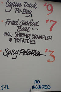 Troncoso menu
