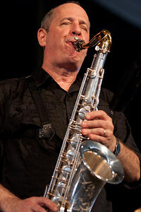 Tony Dagradi on sax