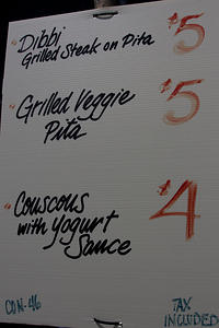 Gambian Foods menu
