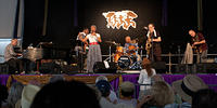 Germaine Bazzle and band
