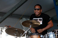 Edwin Sanz on drums