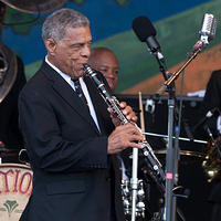 Charlie Gabriel on clarinet