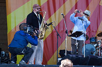 Brent Rose on sax