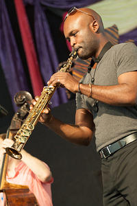 Khari Allen Lee on sax
