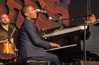 Jon Batiste on piano