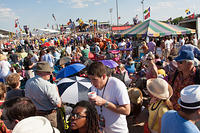 ...even the track was packed