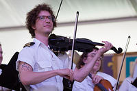 Sam Craft on Violin