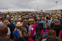 Crowd at the Gate
