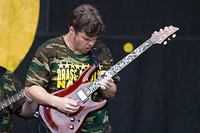 Matt Clark on guitar