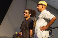 Derek and Ashlin watch Jason's solo